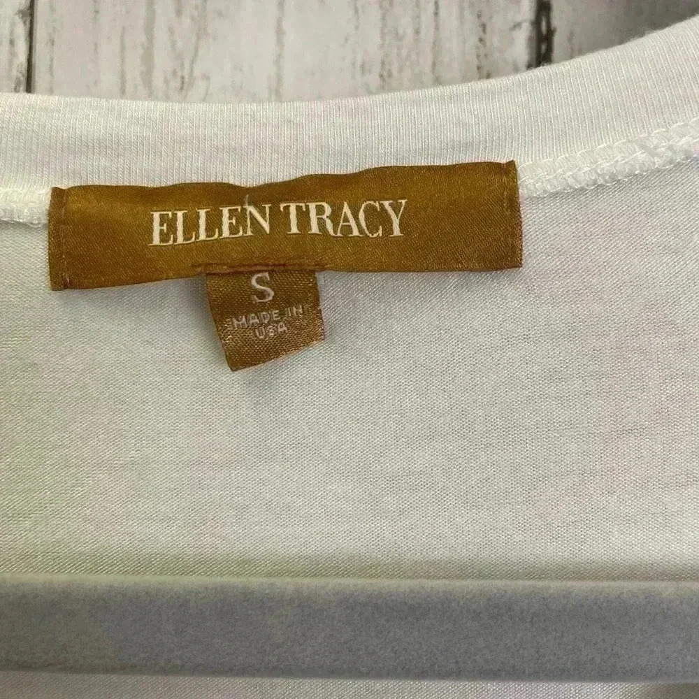 Ellen Tracy T-Shirt Size S lightweight/Summer - Picture 2 of 6